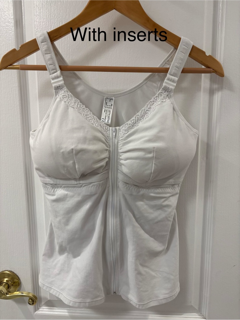 Amoena #2860 Hannah Front-Closure Post-Surgical Camisole